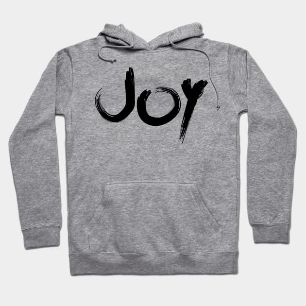 Joy (black) Hoodie by tuamtium